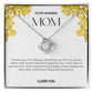 To My Amazing Mom Love Knot Necklace