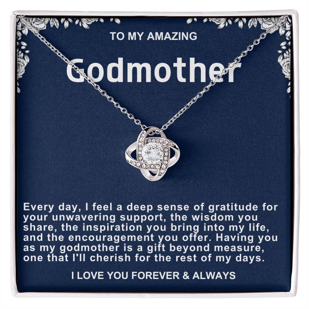 Godmother Love Knot Necklace