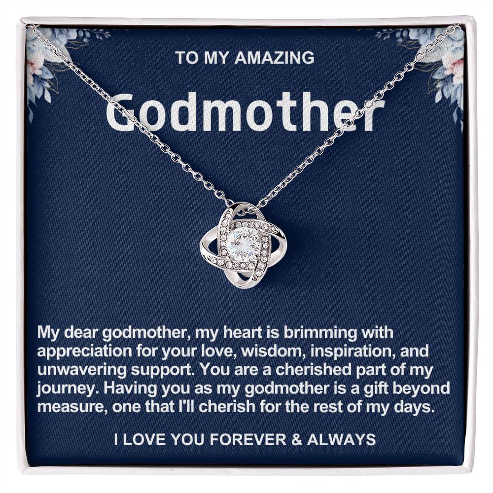 Godmother Love Knot Necklace