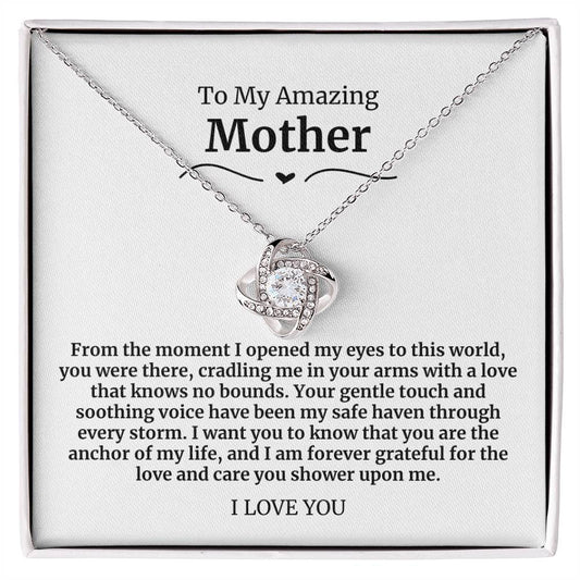 38 To My Amazing Mother Necklace