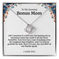 To My Amazing Bonus Mom Necklace
