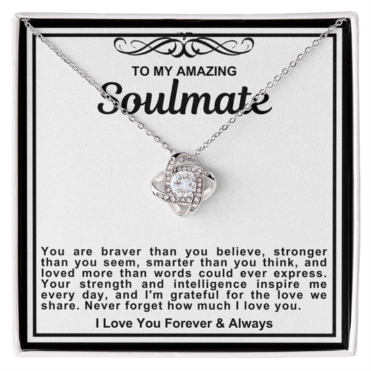 Soulmate Love Knot Necklace