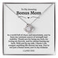 To My Amazing Bonus Mom Necklace