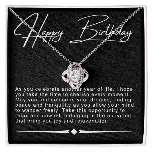 Happy Birthday Necklace