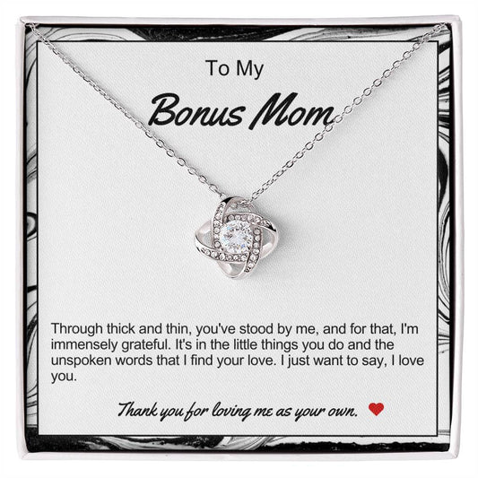 Bonus Mom Love Knot Necklace