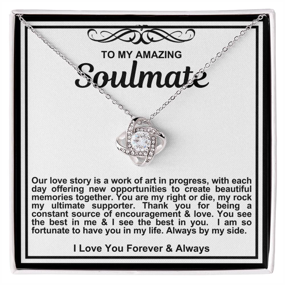 Soulmate Love Knot Necklace