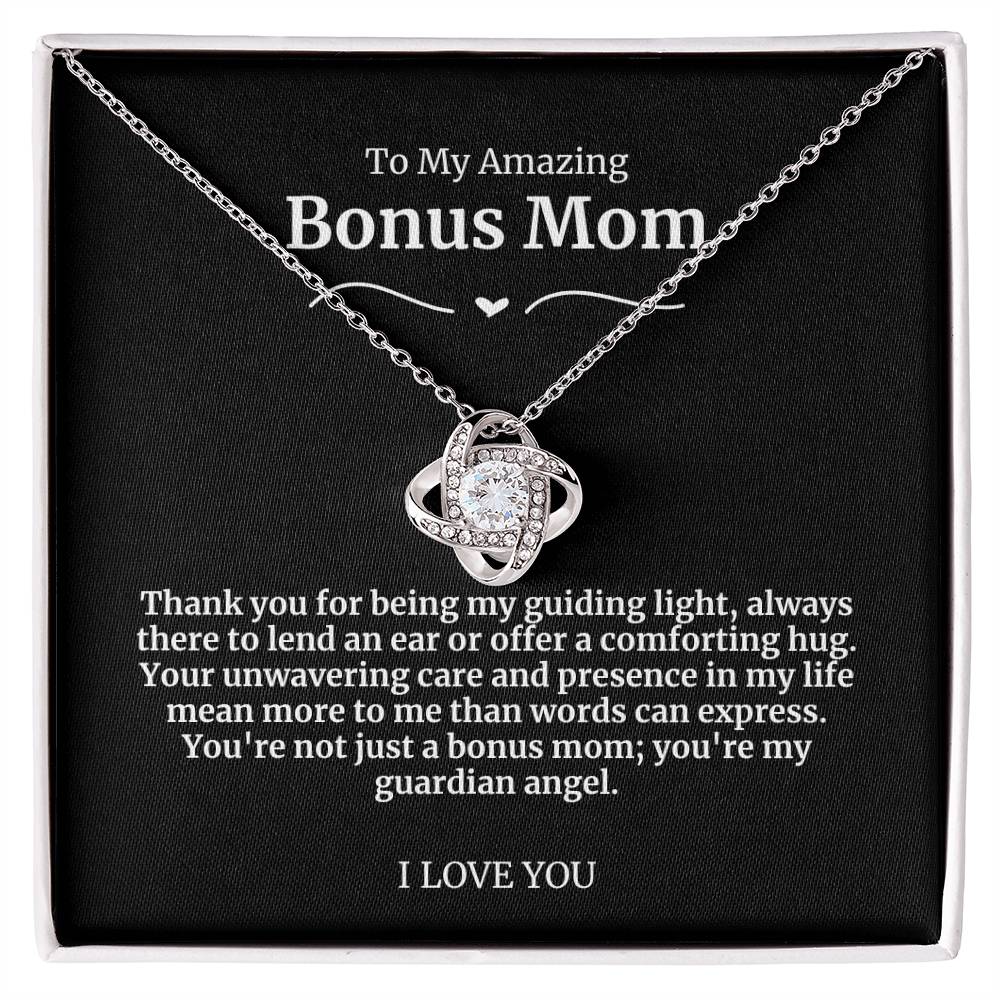 To My Amazing Bonus Mom Necklace