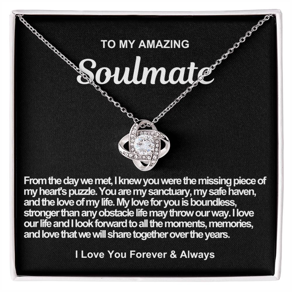 Soulmate Love Knot Necklace