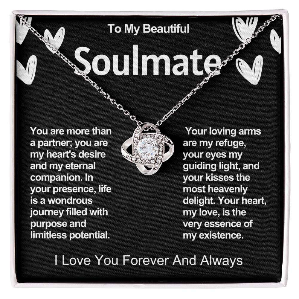 Soulmate Love Knot Valentine Necklace