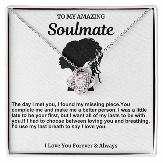 Soulmate Love Knot Necklace