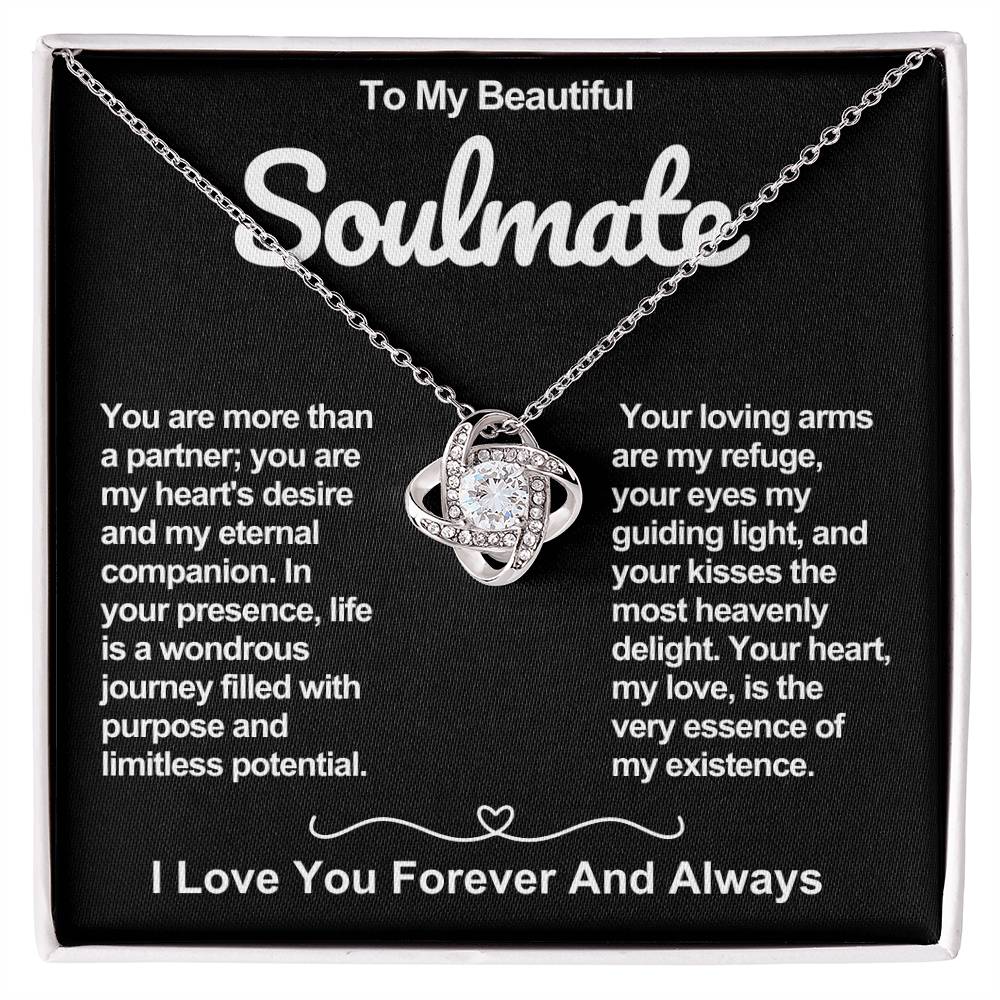 Soulmate Love Knot Valentine Necklace