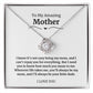 23 To My Amazing Mother Necklace