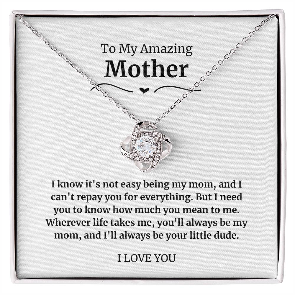 23 To My Amazing Mother Necklace