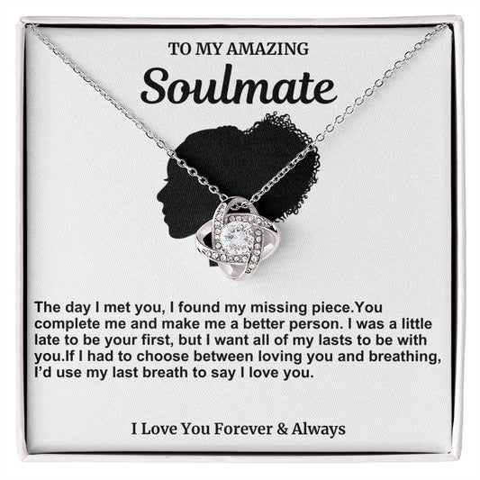 Soulmate Love Knot Necklace