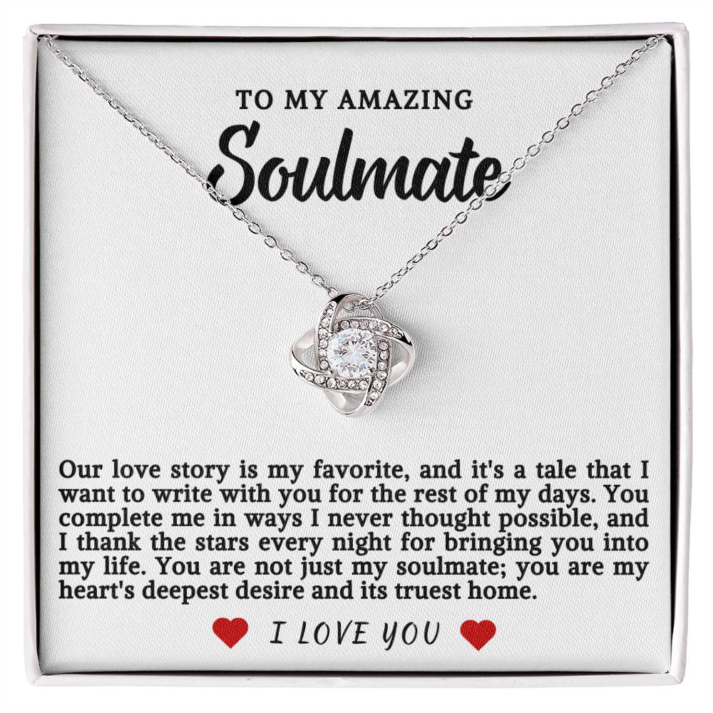 Soulmate Love Knot Necklace