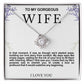 Wife Love Knot Necklace