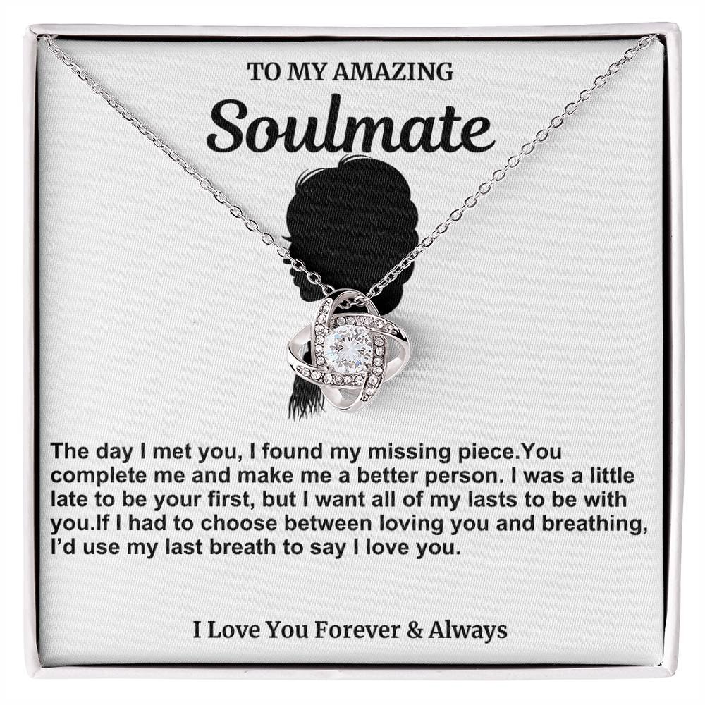 Soulmate Love Knot Necklace