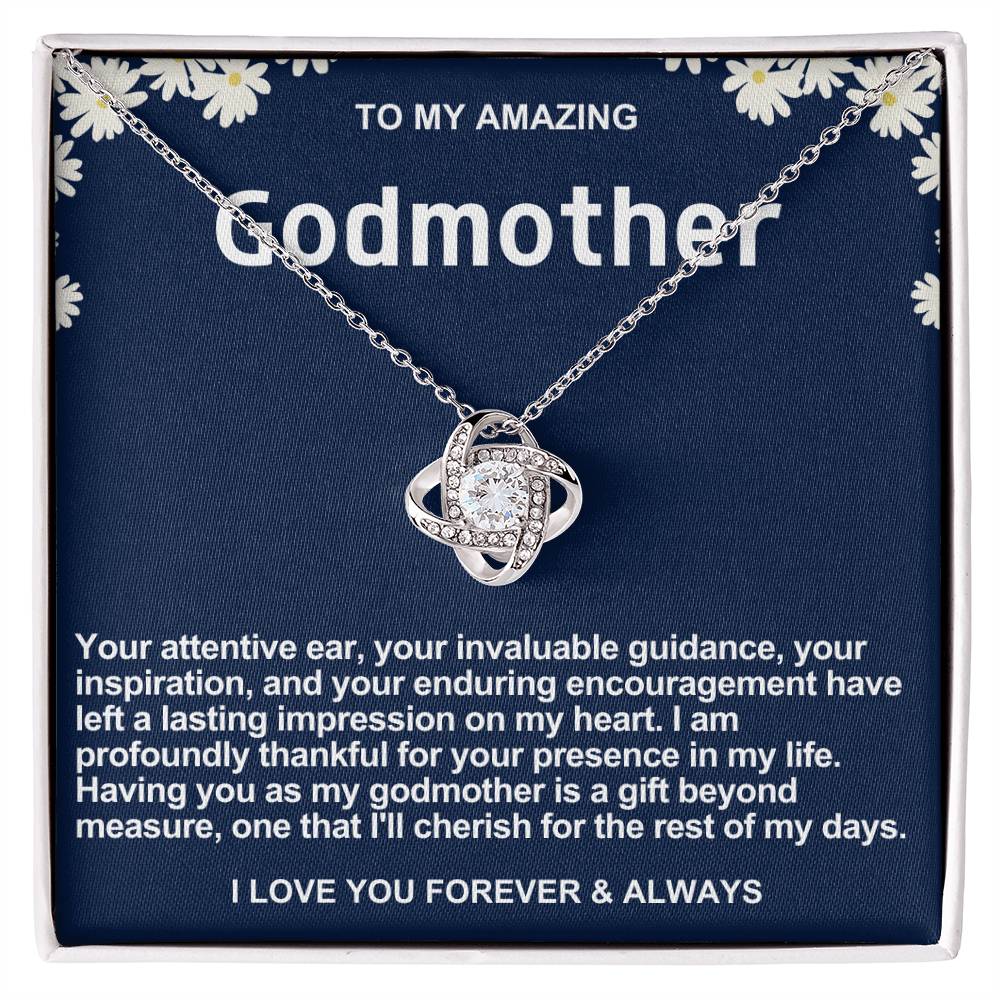 Godmother Love Knot Necklace