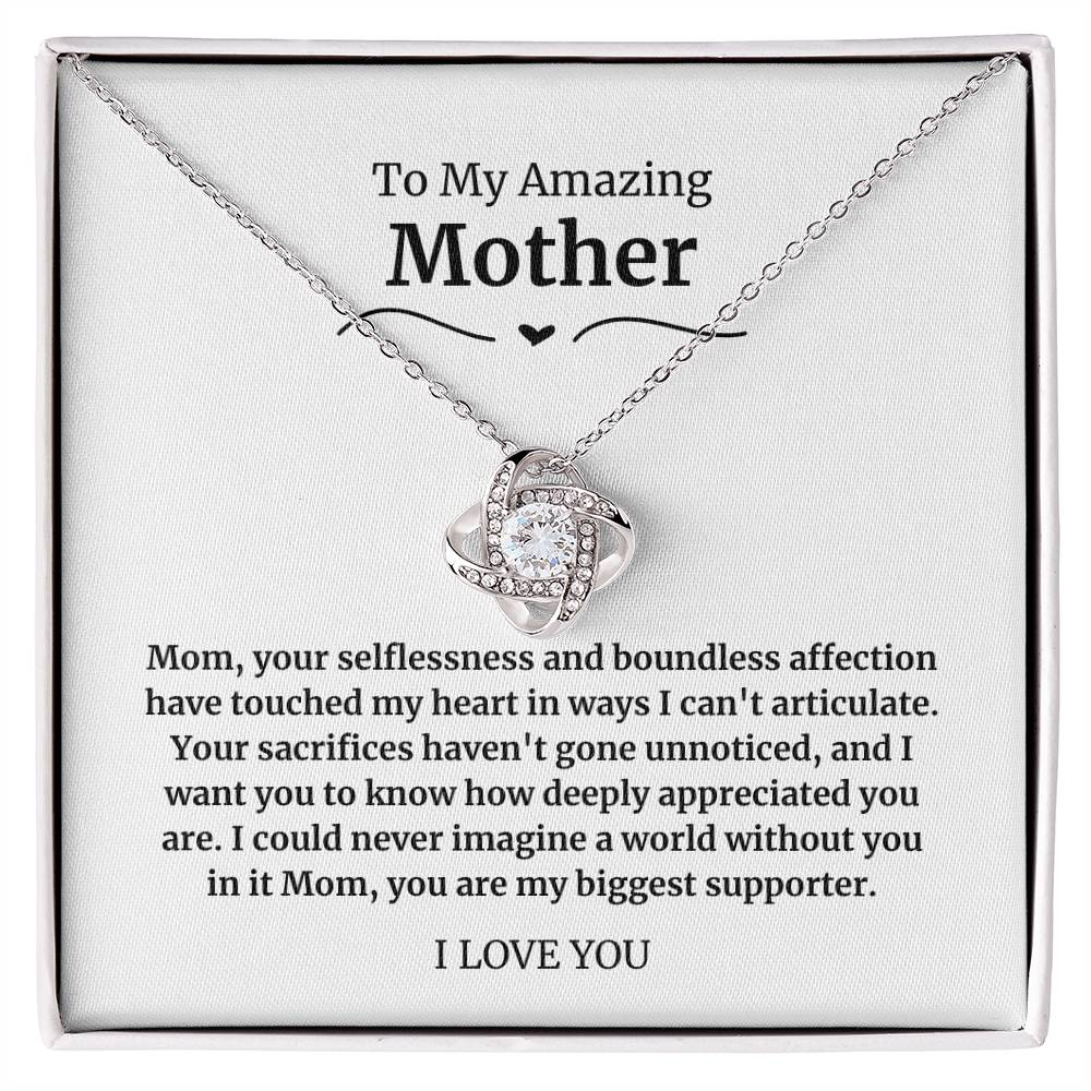 36 To My Amazing Mother Necklace