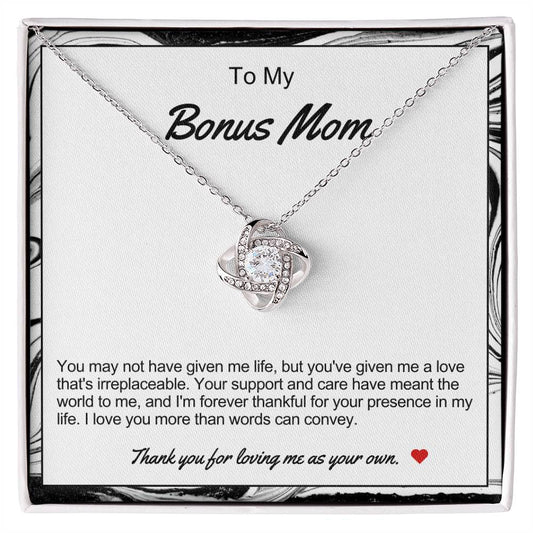 Bonus Mom Love Knot Necklace