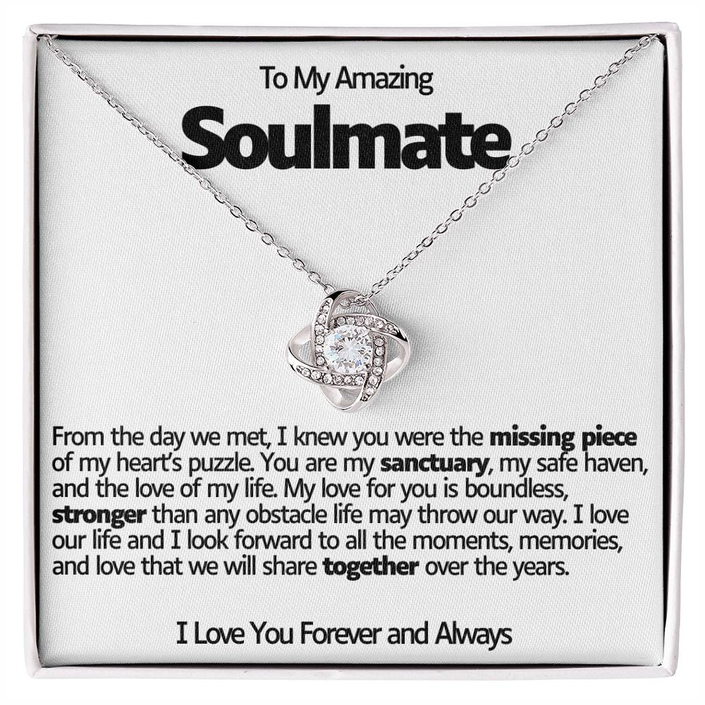 Soulmate Love Knot Necklace