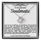 Soulmate Love Knot Necklace- Your Eyes Are My Guiding Star