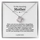 2 To My Amazing Mother Necklace