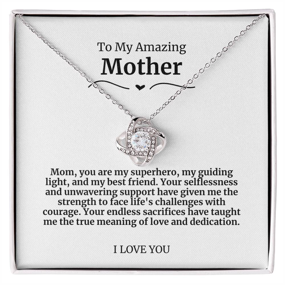 2 To My Amazing Mother Necklace