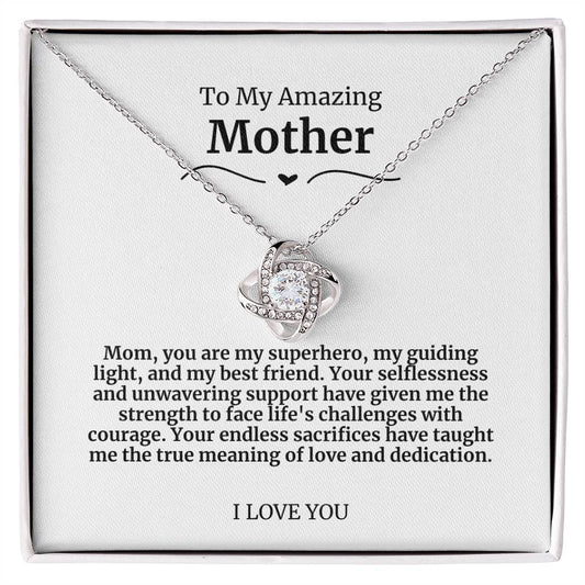 2 To My Amazing Mother Necklace