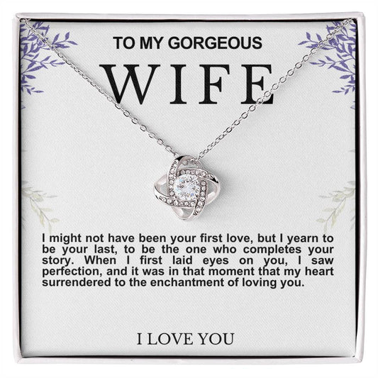 Wife Love Knot Necklace