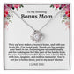 To My Amazing Bonus Mom Necklace