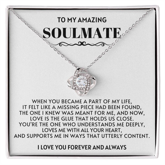 Soulmate Love Knot Necklace