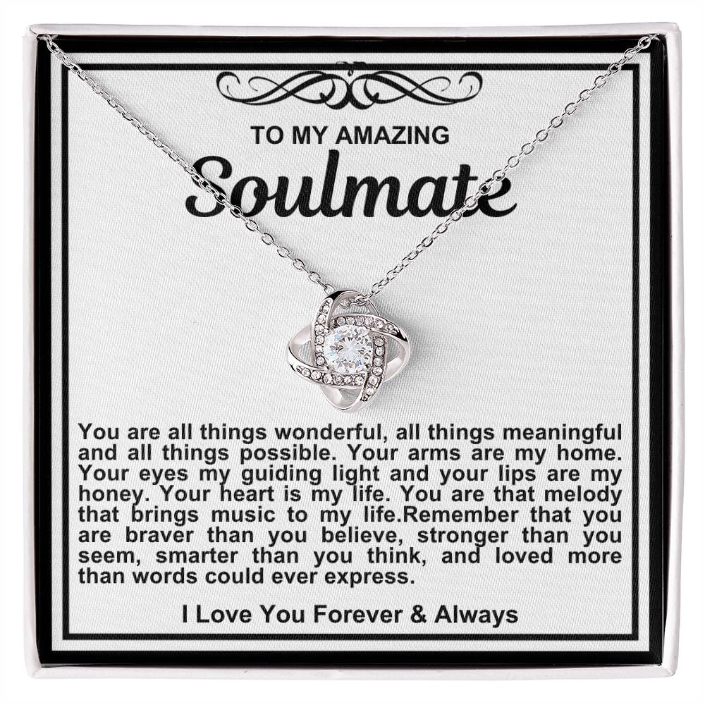 Soulmate Love Knot Necklace