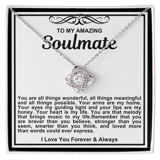 Soulmate Love Knot Necklace