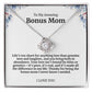 To My Amazing Bonus Mom Necklace