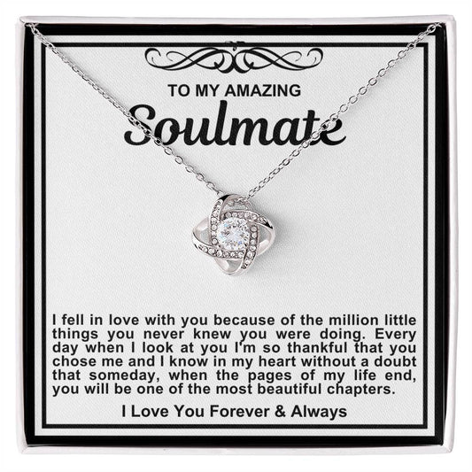 Soulmate Love Knot Necklace- The Million Little Things You Do