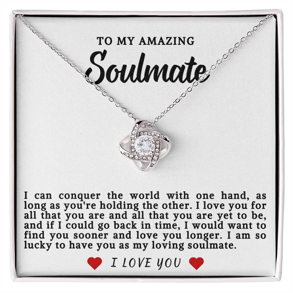 Soulmate Love Knot Necklace