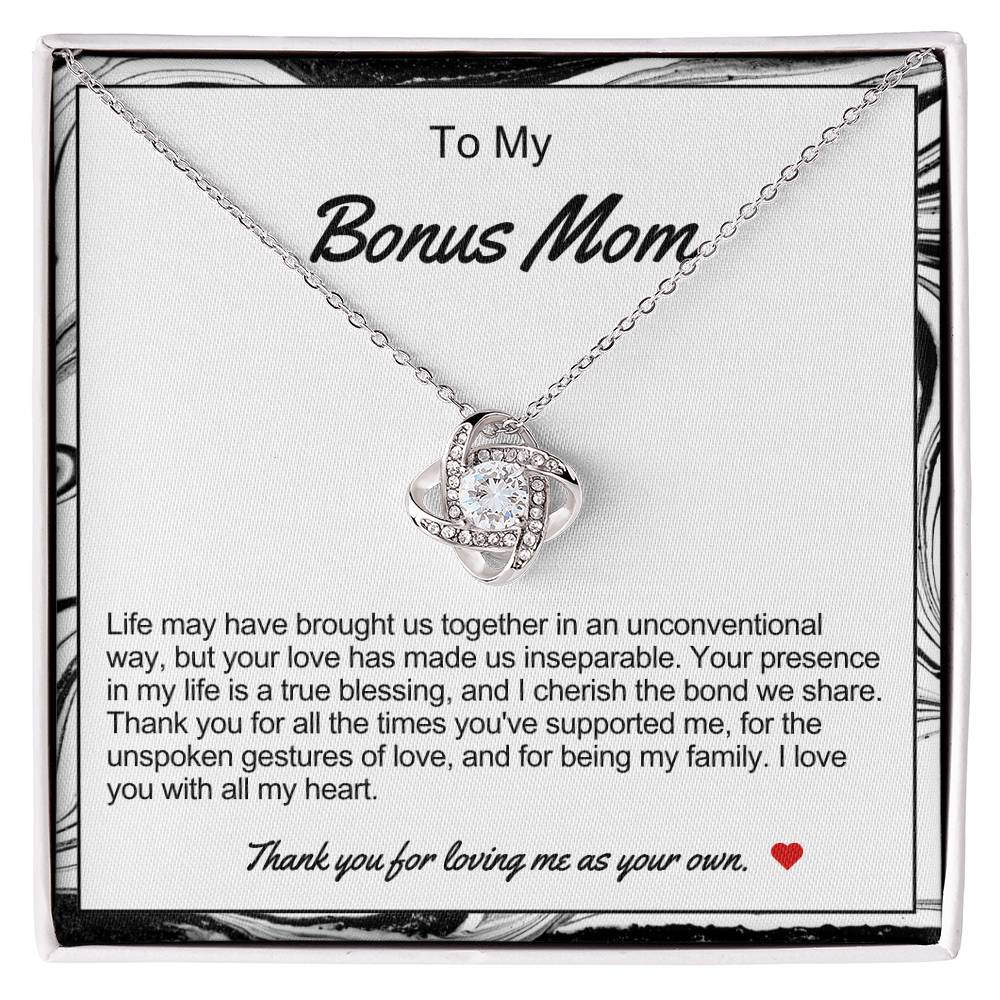 Bonus Mom Love Knot Necklace