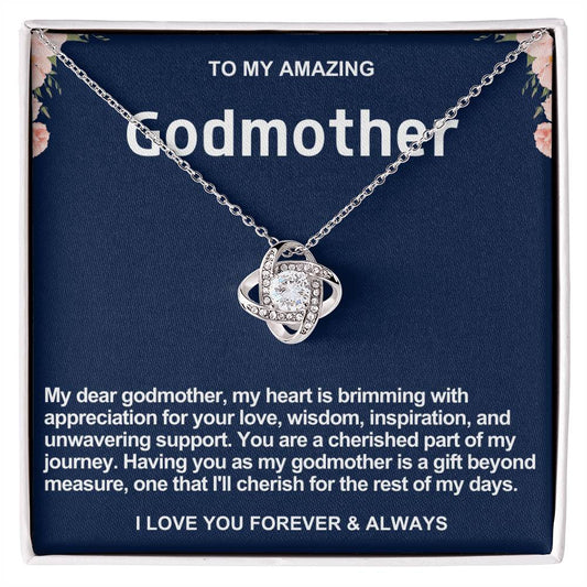 Godmother Love Knot Necklace