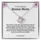To My Amazing Bonus Mom Necklace
