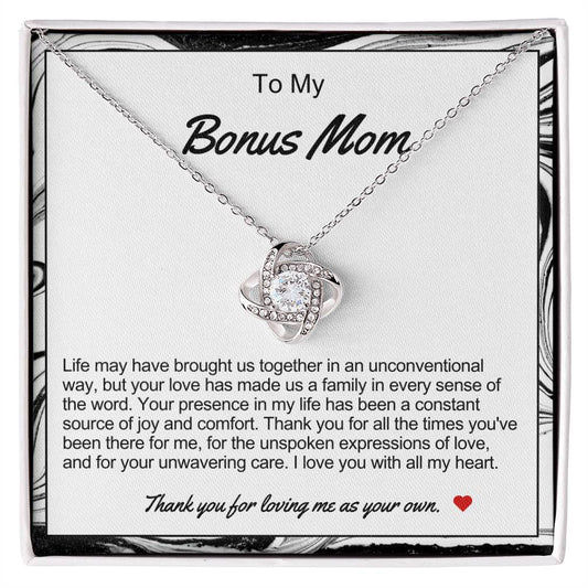 Bonus Mom Love Knot Necklace