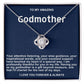 Godmother Love Knot Necklace