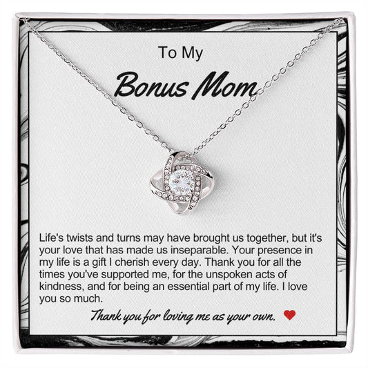 Bonus Mom Love Knot Necklace