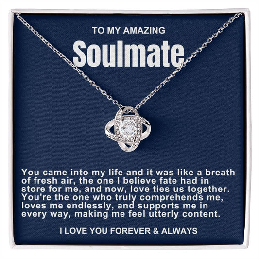 Soulmate Love Knot Necklace