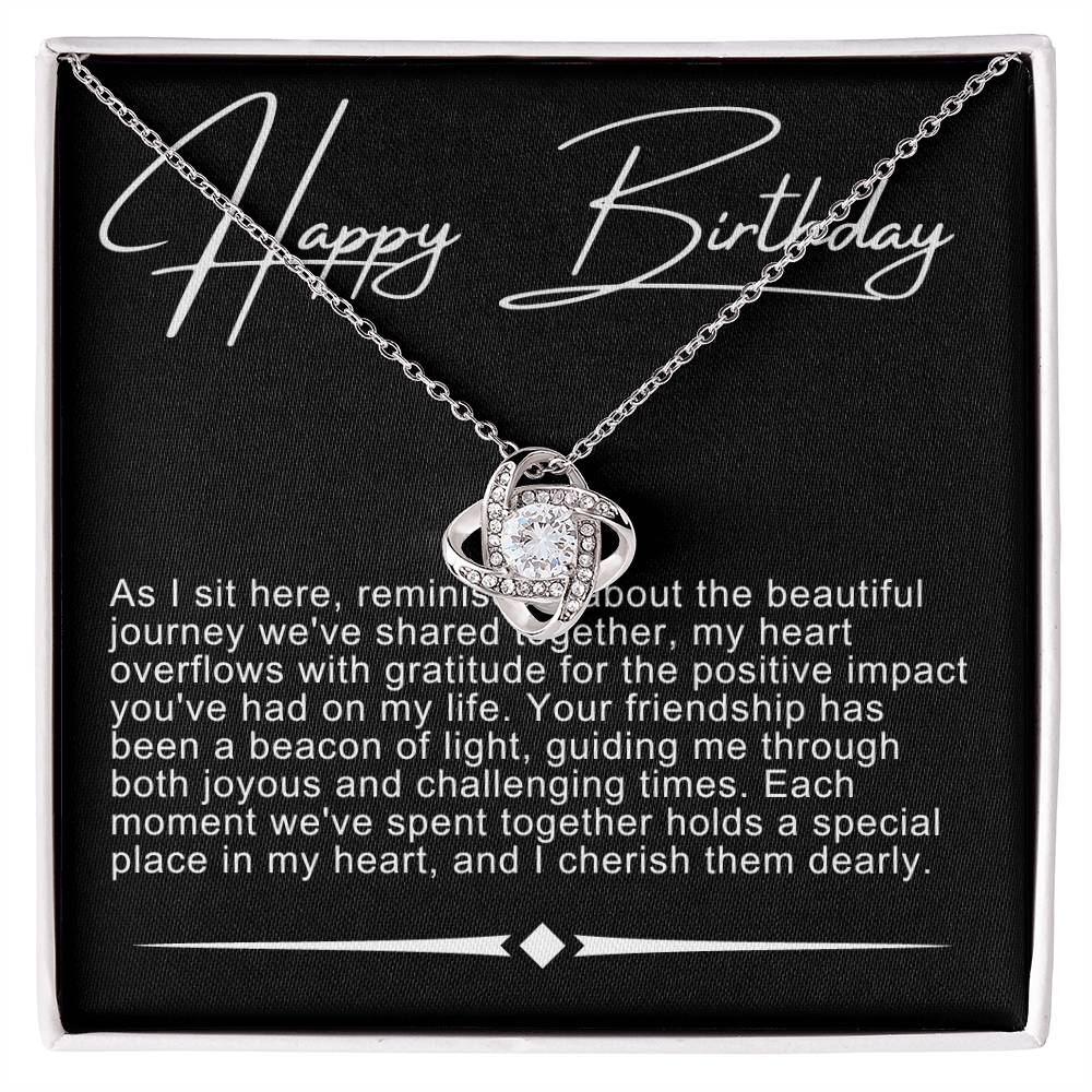 Happy Birthday Necklace