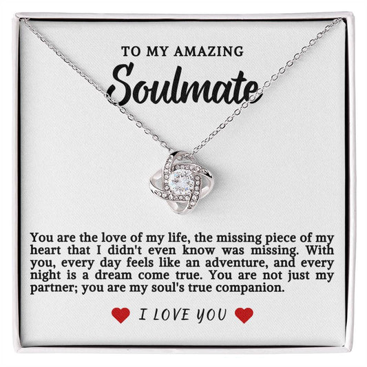 Soulmate Love Knot Necklace