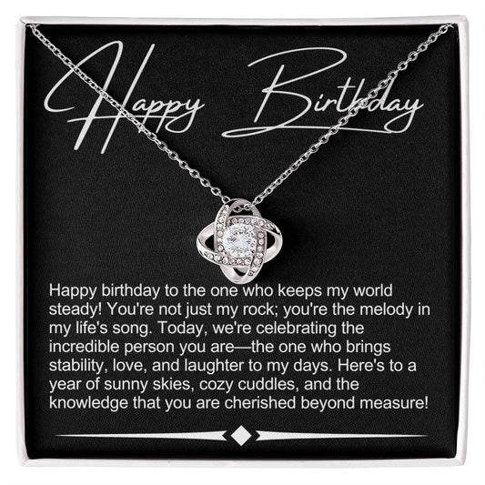 Happy Birthday Necklace