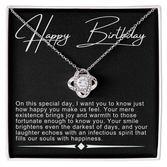 Happy Birthday Necklace