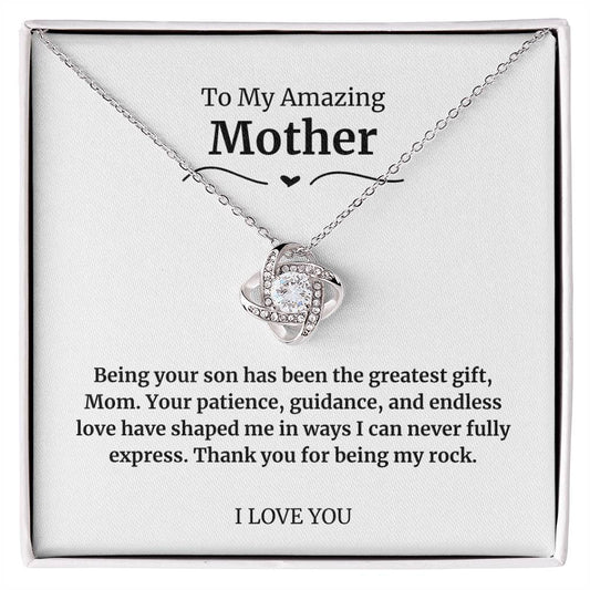 29 To My Amazing Mother Necklace