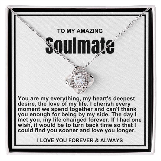 Soulmate Love Knot Necklace